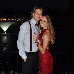 more pictures of red maxi dress!